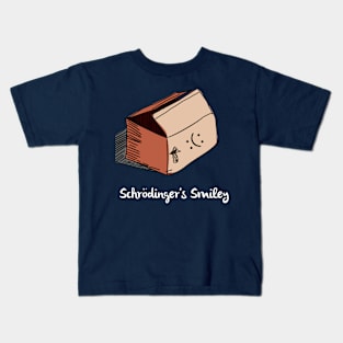 Schrodinger's Smiley Kids T-Shirt